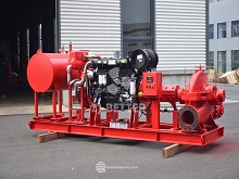 High-Efficiency Diesel-Powered Fire Pump for Different Flow Requirements