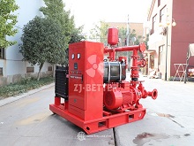 Multi-Pump Coordinated Diesel Fire Pump Unit for Stable Pressure and High-Flow Water Supply