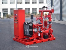 Packaged Fire Pump Set: Integrated Main Pump, Standby Power and Pressure Maintenance