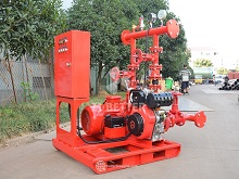 Reinforced Structure Fire Pump System for Enhanced Durability and Stability