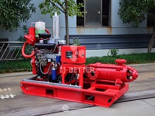 Fire Safety Without Power! Multistage Diesel Fire Pump Ensures Emergency Water Supply in Remote Areas