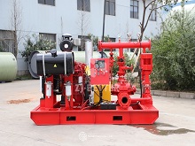 Reliable Fire Pump with Dual Power Sources for Power Outage Resilience