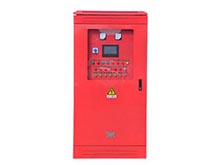 What is the difference between a fire inspection cabinet and a fire control panel?