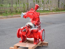 High Suction Performance Fire Pump for River and Reservoir Water Sources