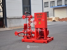 Compact Fire Water Pump Equipment with Integrated Motor Drive and Control System