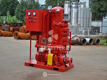 How Does This Vertical Fire Pump System Enhance Building Fire Safety Efficiency?