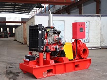 Emergency Standby Diesel Fire Pump Station: Continuous Water Supply During Power Outages