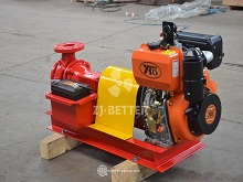 High-Head Diesel Fire Pump Assembly for Multi-Scenario Fire Water Supply in Industrial and Agricultural Applications