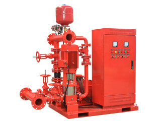 ED small flow fire pump set--Electric and diesel engine fire pump set