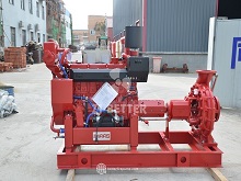 Heavy-Duty Horizontal Fire Pump Equipment for Stable Fire Protection in Harsh Conditions
