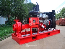 Skid-Mounted Diesel Fire Pump Set for Easy Installation and Maintenance