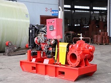 What makes our diesel fire pump superior in water supply performance?