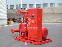 Diesel Powered Fire Pump Unit for Sites Without Stable Electricity