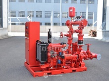 Diesel Driven Fire Pump System Ensuring Continuous Water Supply in Emergencies