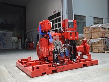 Fully Automatic Diesel Fire Pump System for Unattended Fire Protection Operations