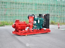 Heavy Duty Diesel Engine Split Case Fire Pump Structure and Performance Advantages
