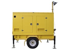 What are the main characteristics of mobile trailer mounted pumps?