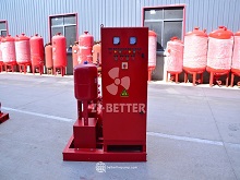Compact Fire Pressure Maintenance Pump for Limited Pump Room Spaces