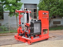 Continuous Duty Diesel Fire Pump System for Industrial Safety Infrastructure