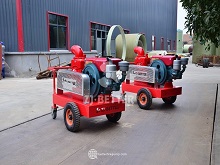 High Mobility Fire Trailer Pump for Extended Fire Protection Coverage