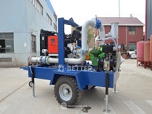 Mobile Diesel Fire Pump Unit Designed for Emergency and Outdoor Firefighting