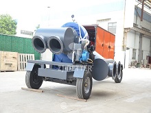 Long Distance Transfer Mobile Diesel Fire Pump for Large Projects