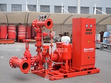 Heavy Duty Diesel Fire Pump Unit Providing Reliable Power for Industrial Fire Water Supply