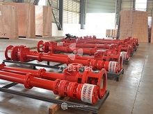Long Shaft Driven Fire Pump System for Efficient Deep Water Transfer