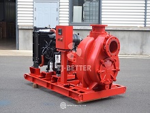 Horizontal End Suction Diesel Fire Pump for Industrial and Building Fire Protection Systems