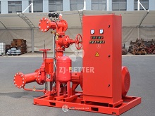 Packaged Electric Fire Water Supply Equipment – Centralized Pump, Valve and Piping Configuration