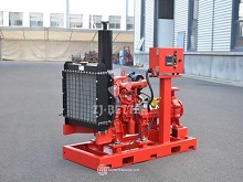 High-Performance Diesel Fire Water Pump with Independent Power and Efficient Pumping Capability