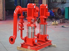 Fixed-Installation Vertical Fire Pump Providing Reliable Firefighting Water