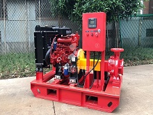 Diesel End Suction Fire Pump Set: Your Independent Guardian in Critical Moments