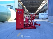 Highly Reliable Fire Pump Unit for Continuous Water Supply