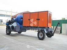 Diesel Fire Pump Unit for Field and Urban Use: Combining High Mobility with Strong Power