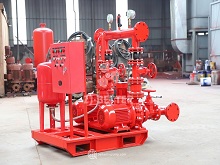 Diesel Fire Pump Equipment – Pressure Tank and Jockey Pump for Fire Pipeline Pressure Management