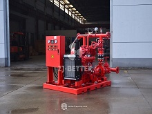 High-Efficiency Electric Fire Pump Unit for Continuous Water Supply with Stable Power