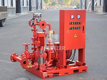 Compact Fire Jockey Pump for Building Water Pressure Control