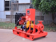 High-Efficiency Horizontal Fire Pump System for Reliable Performance