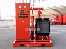Modern Diesel Fire Water Supply System for Large Building Fire Protection