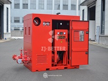 Fully Enclosed Diesel Fire Pump Equipment with an Integrated Design for Industrial Fire Water Supply