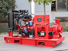 Reasons and measures for low engine power of diesel engine fire pump