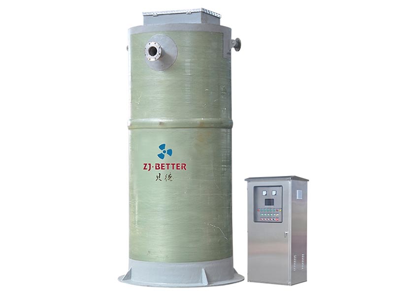 sewage pumping station