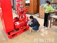 Electric fire pump set 250gpm SGS 